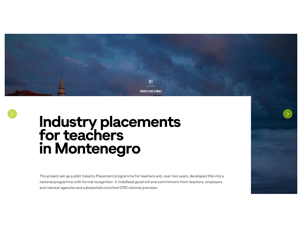 Example image on a tablet screen of ETF