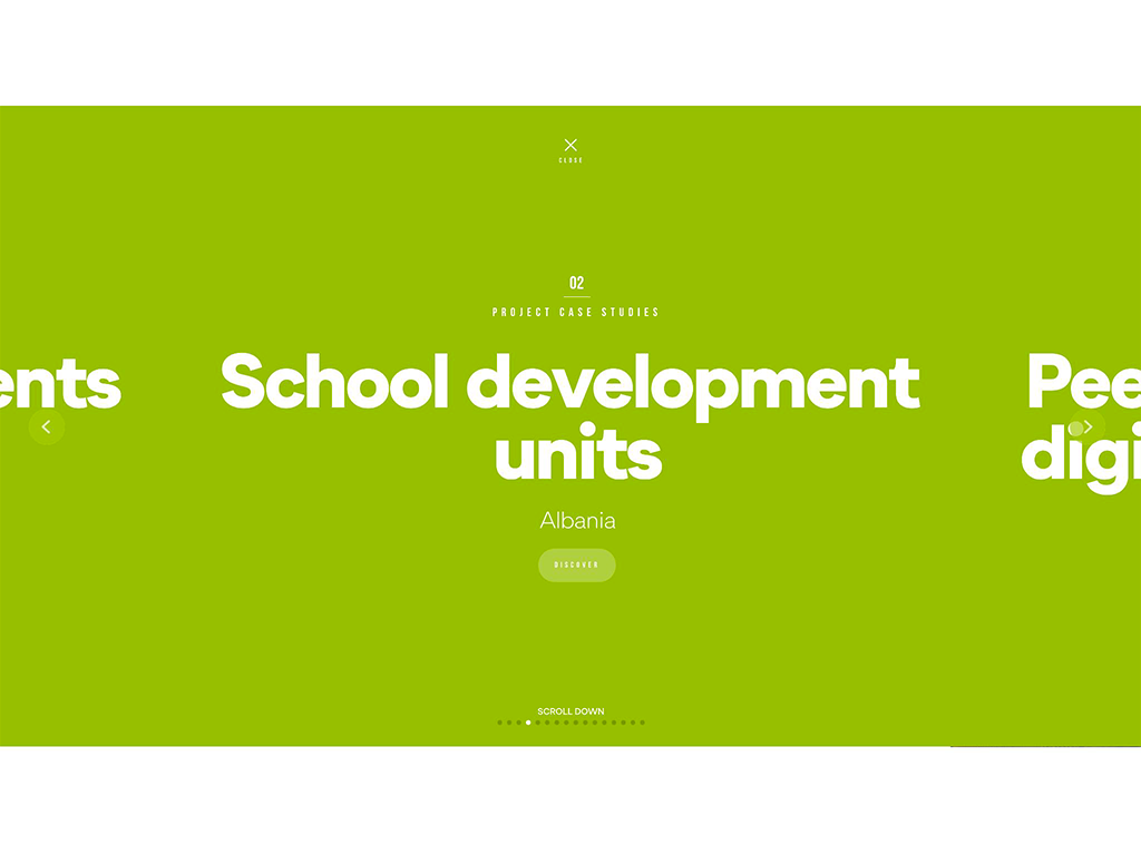 Example image on a tablet screen of ETF