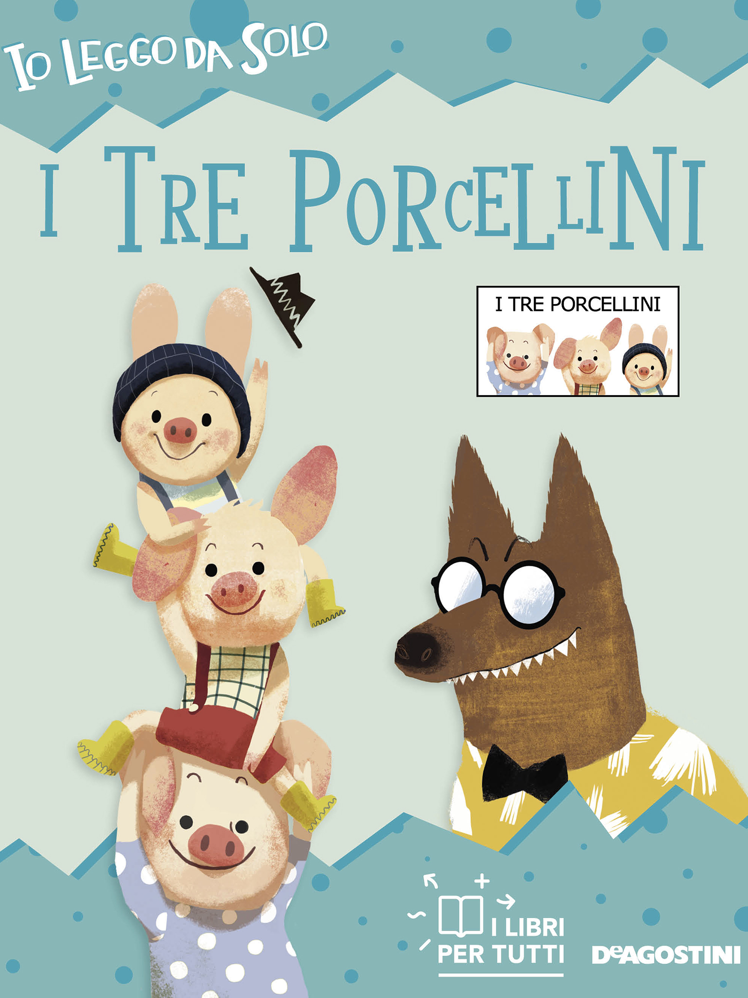 Example image on a tablet screen of BOOKS FOR ALL