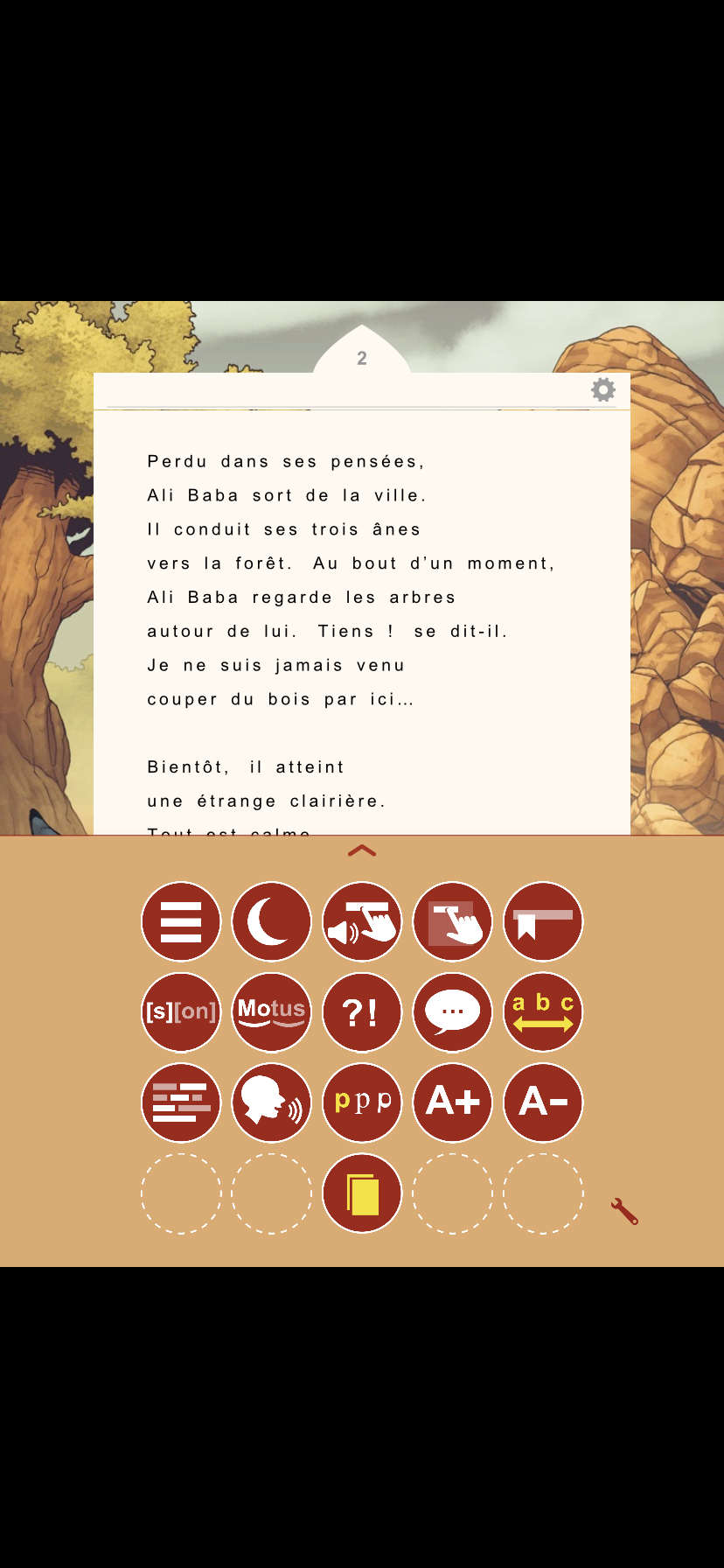 Example image of screen on iphone of MOBiDYS