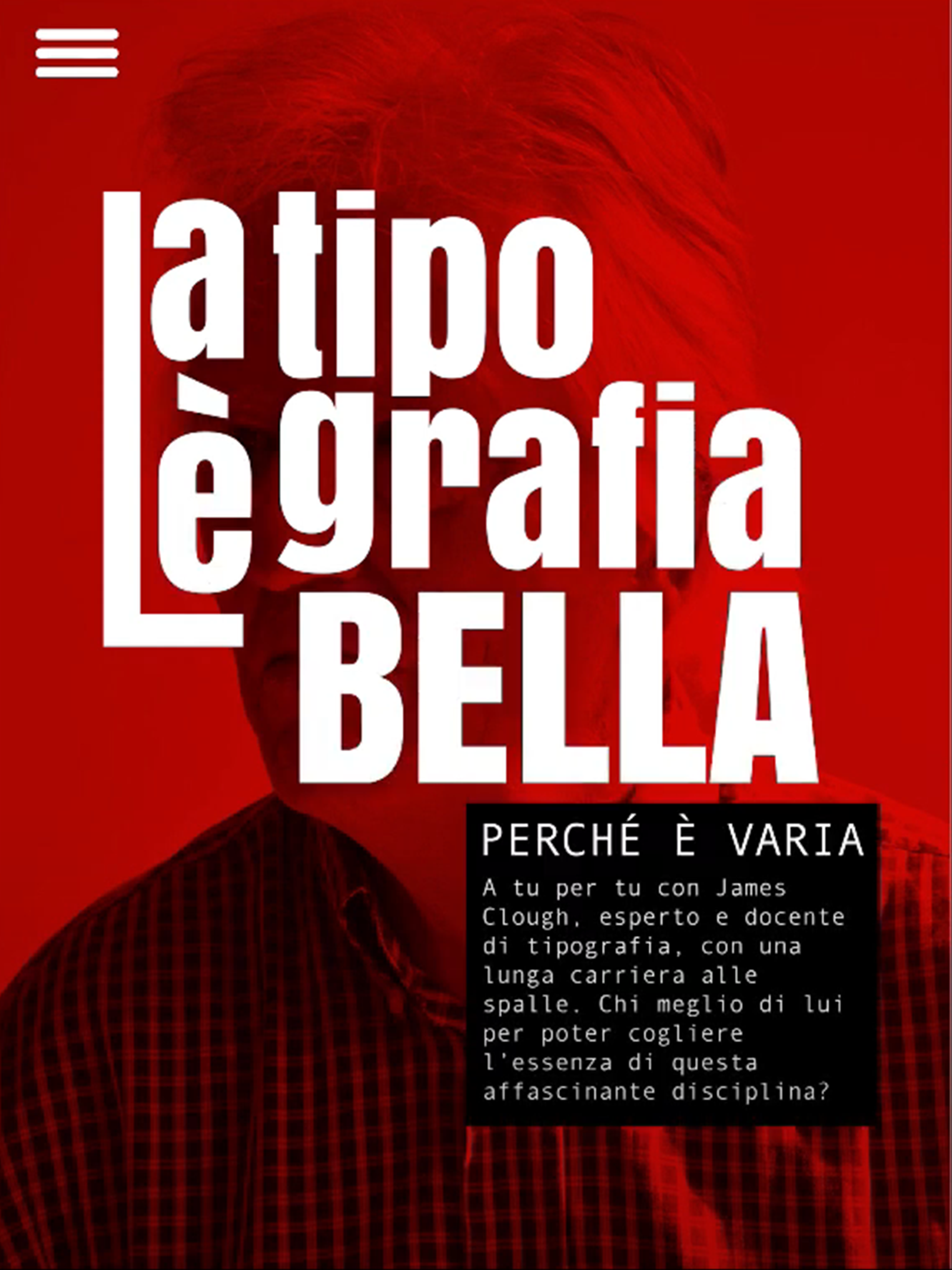 Example image on a tablet screen of NABA