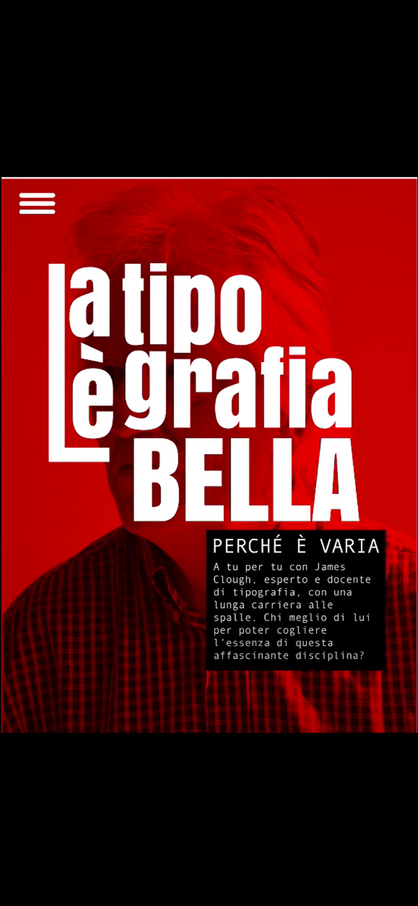 Example image of screen on iphone of NABA