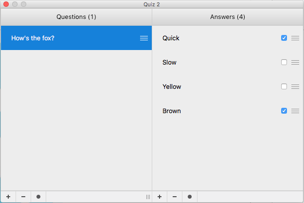 PubCoder quiz editor PubCoder quiz editor