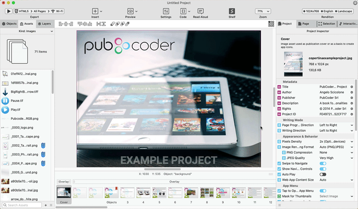 PubCoder rendition languages PubCoder rendition languages