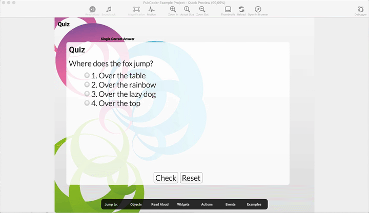 Quiz with engine Quiz with engine