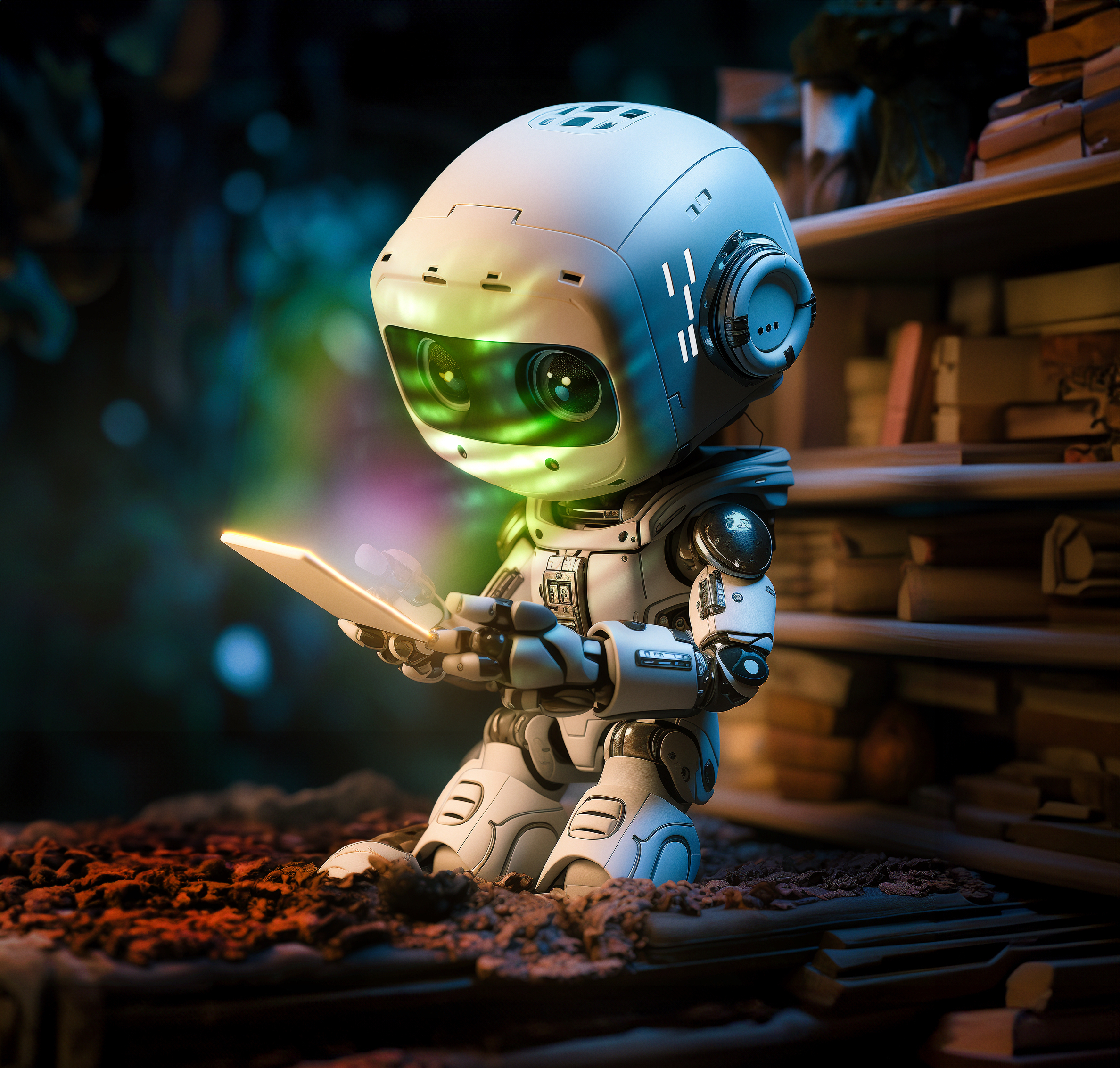Robot reading a Screen